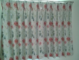 floral curtains